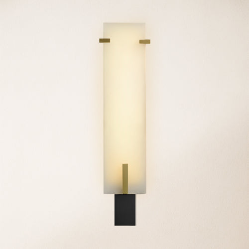 Janina Stable Alabaster Personality Wall Sconce 66cm H