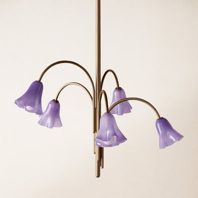 Florea Glass Art Chandelier
