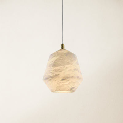 Bloom Alabaster Cascade Bell Pendant