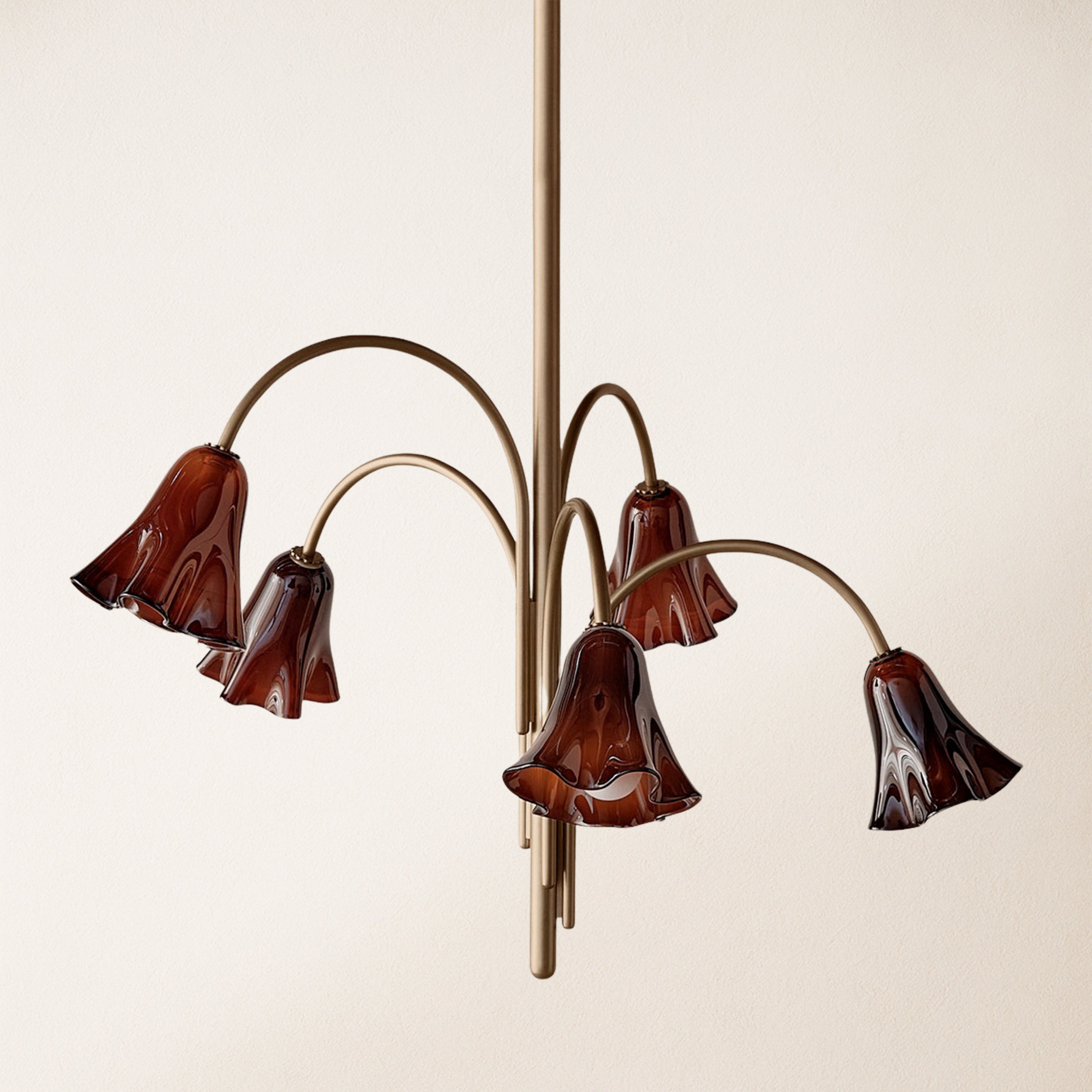 Florea Glass Art Chandelier