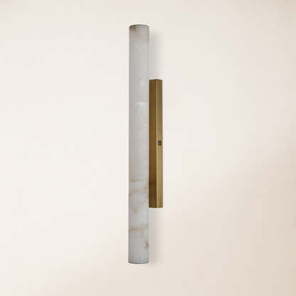 Sylvia Palladian Alabaster Wall Sconce 91cm H