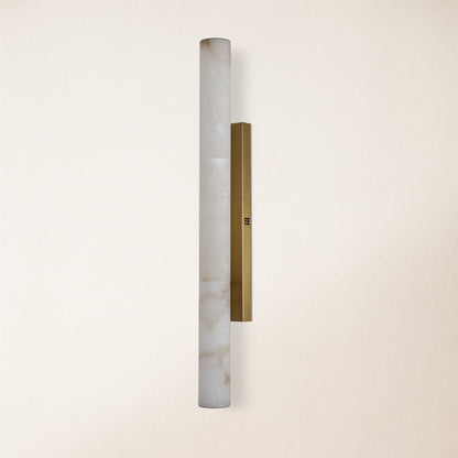 Sylvia Palladian Alabaster Wall Sconce 91cm H
