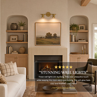Erin Cylindrical 2-Light Wall Sconce