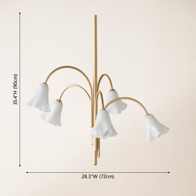 Florea Glass Art Chandelier