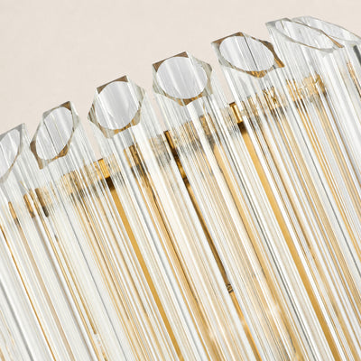 Virella Crystal Tube Wall Sconce