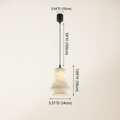 Bloom Alabaster Trio Pendant 18cm H