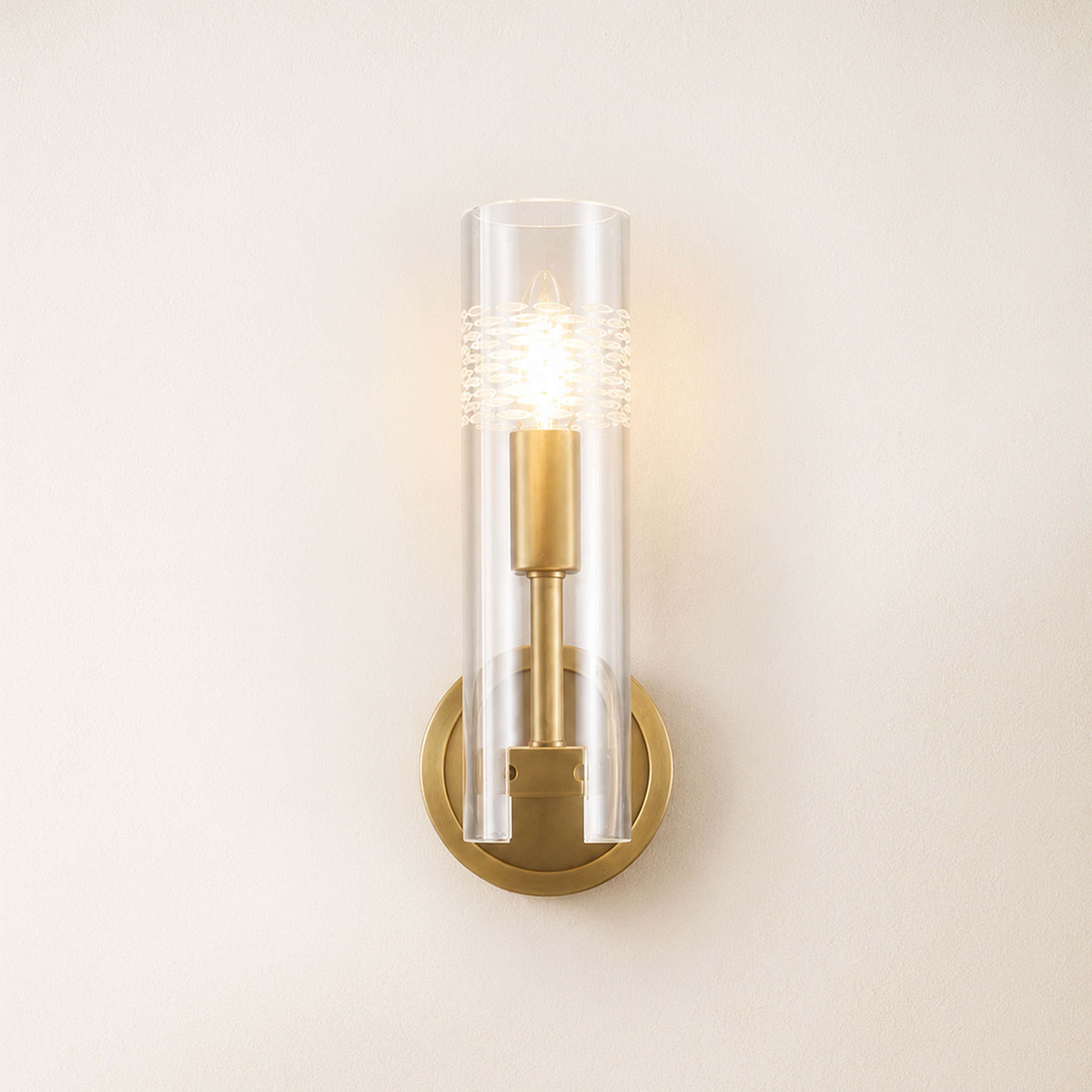 Aureline Glass Wall Sconce