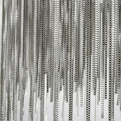 Teresa Cadena Steel Tassel Chandelier 80cm D