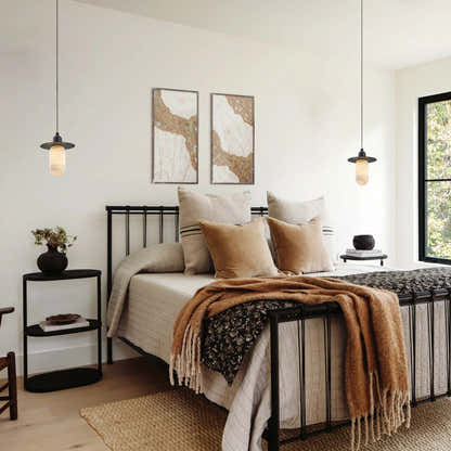 Bloom Alabaster Grace Pendant 15cm H