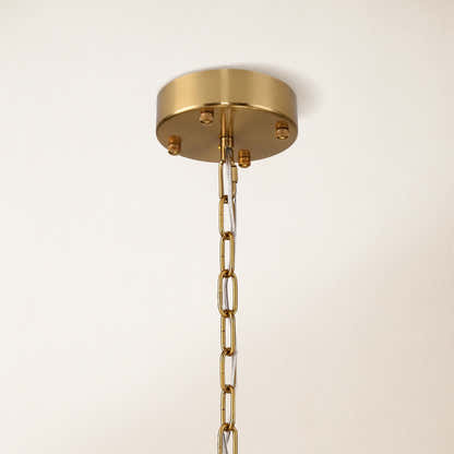 Caldera Alabaster Round Chandelier 32"