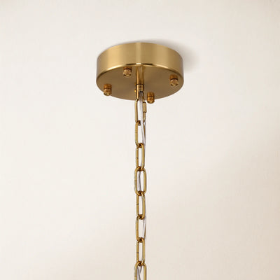 Caldera Alabaster Round Chandelier 32"