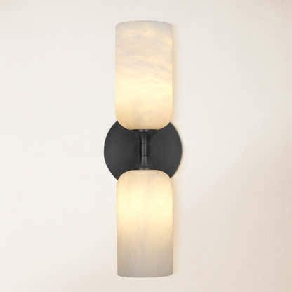 Axis Alabaster Wall Sconce 14"H
