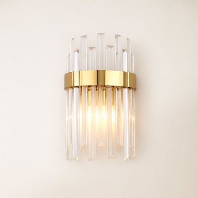 Oryana Crystal Icicle Wall Sconce 7.9"