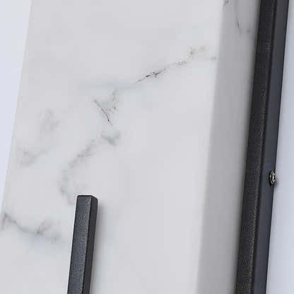 Noctilith Resin Rectangular Outdoor Wall Light