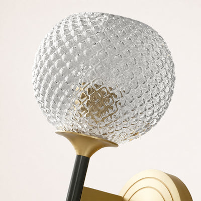 Telara Lattice Glass Wall Sconce