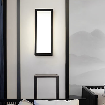 Solaris Rectangular Waterproof Outdoor Wall Light