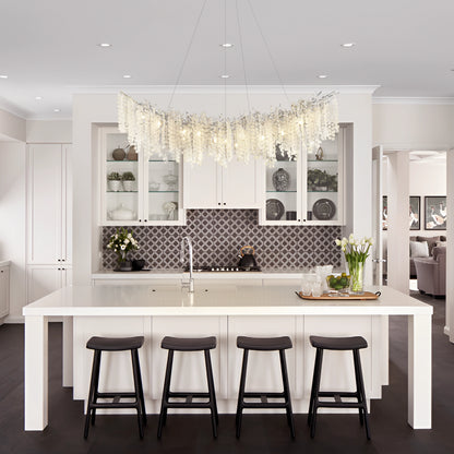 Shiro Noda Crystal Tree Branch Linear Chandelier 182.9cm