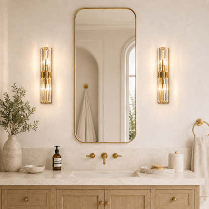 Kaelith Crystal Linear Wall Sconce