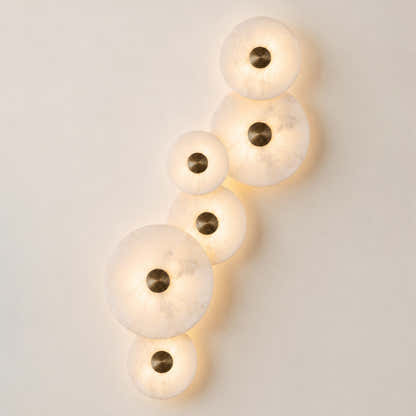 Miles Alabaster Multi-Lights Wall Sconce