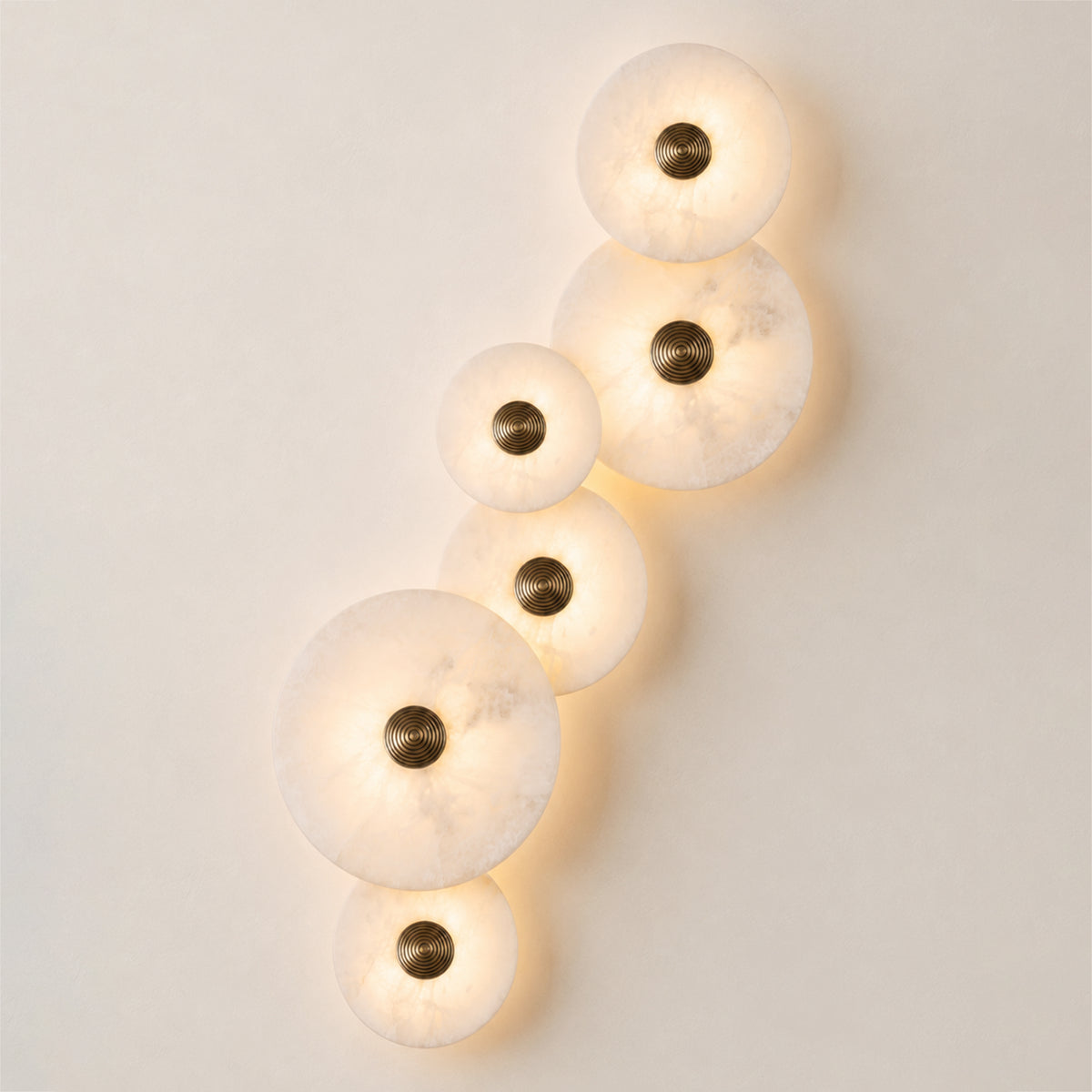 Miles Alabaster Multi-Lights Wall Sconce