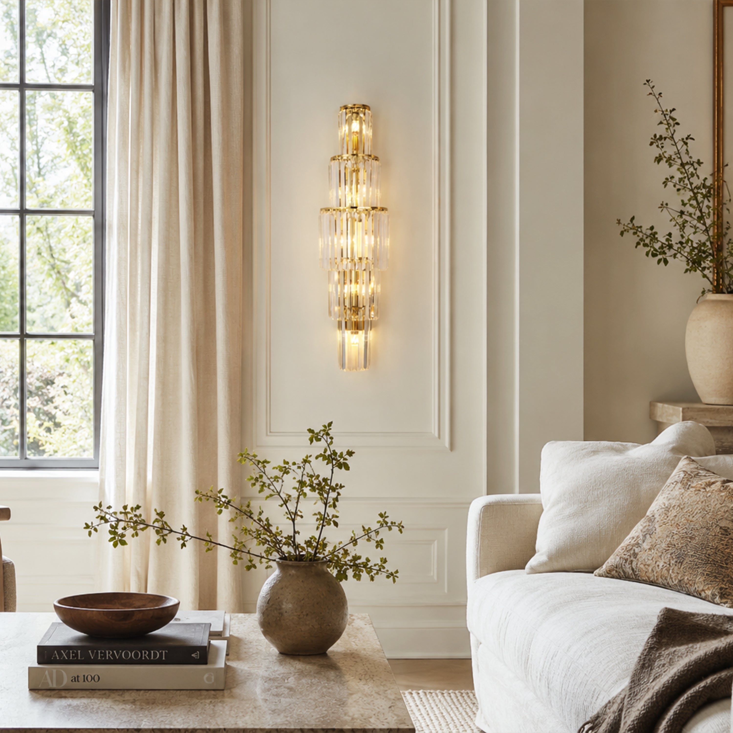 Elira Crystal Wall Lamp