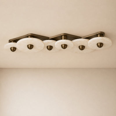 Miles Alabaster Multi-Lights Wall Sconce