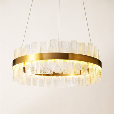 Virezza Crystal Round Chandelier