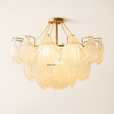 Marivelle Glass Shell Pendant