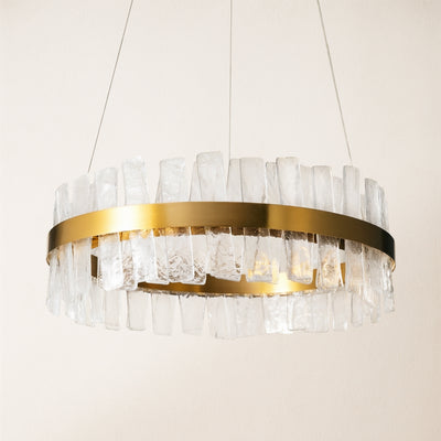 Virezza Crystal Round Chandelier