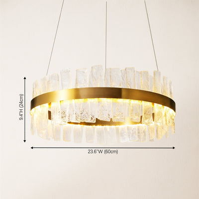 Virezza Crystal Round Chandelier