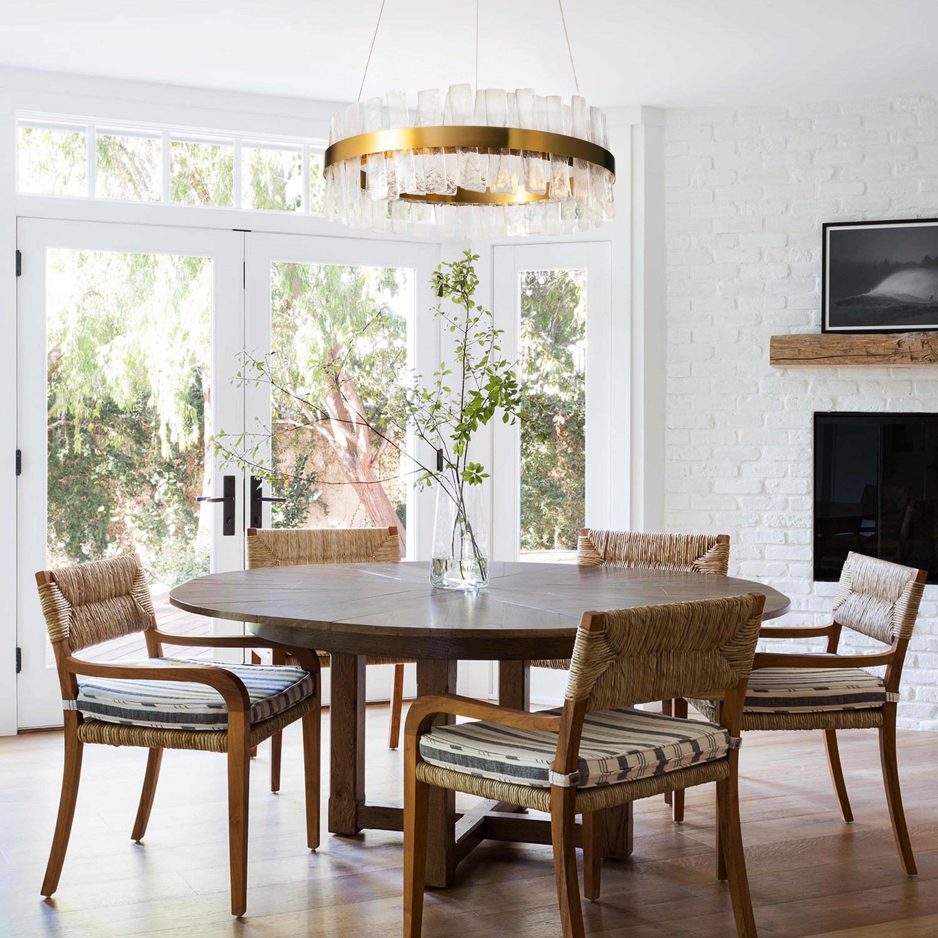 Virezza Crystal Round Chandelier