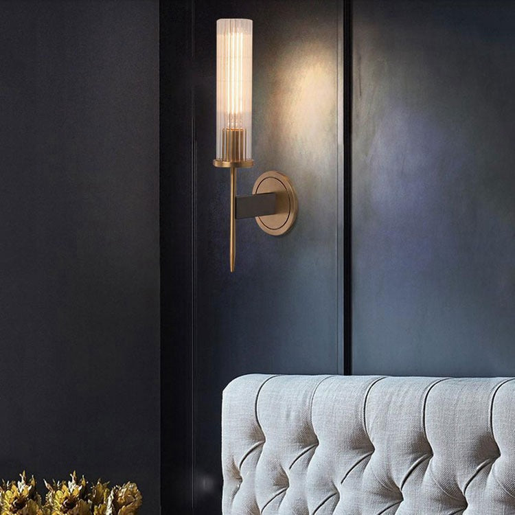 Bellmere 1 Lights Glass Wall Sconce