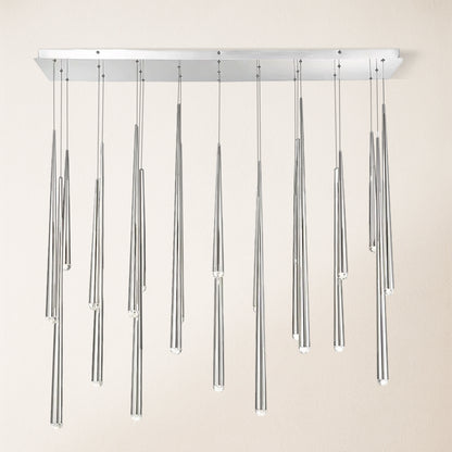 Anthropology Rectangle Crystal Pendant 137cm W