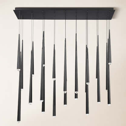 Anthropology Rectangle Crystal Pendant 137cm W