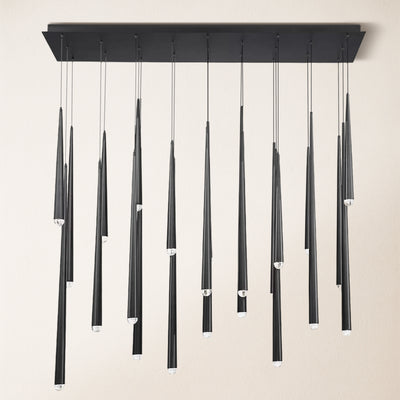 Anthropology Rectangle Crystal Pendant 137cm W
