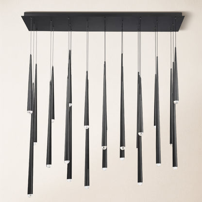 Anthropology Rectangle Crystal Pendant 137cm W