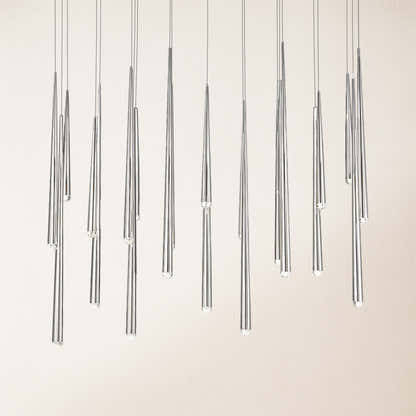 Anthropology Rectangle Crystal Pendant 137cm W