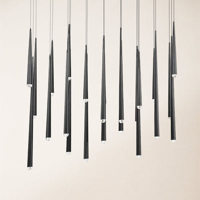 Anthropology Rectangle Crystal Pendant 137cm W