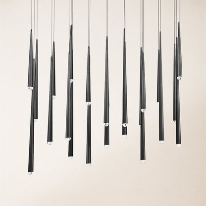 Anthropology Rectangle Crystal Pendant 137cm W