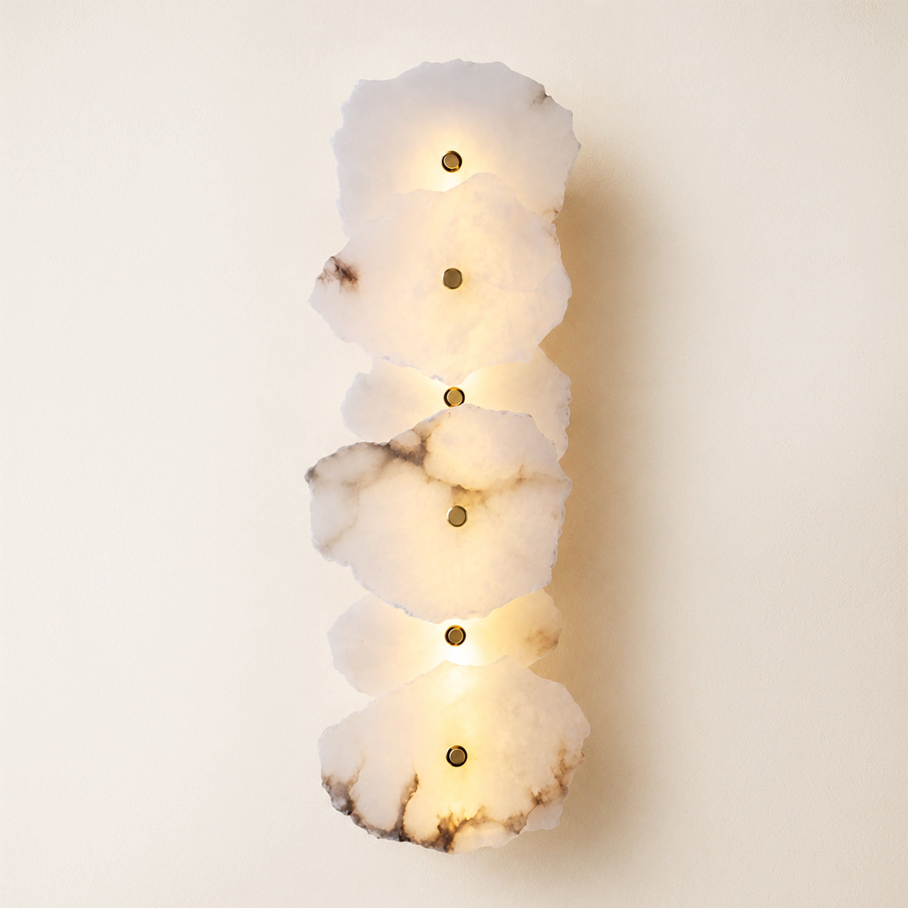 Arscelia Alabaster Linear Wall Sconce