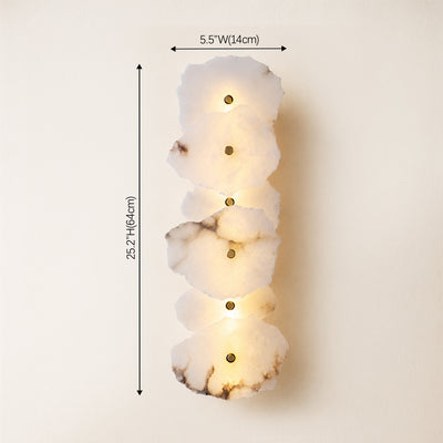 Arscelia Alabaster Linear Wall Sconce