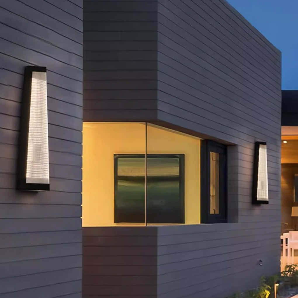 Armorglow Striped Acrylic LED Outdoor Wall Light