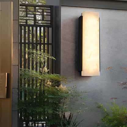Petraglow Metal Rectangular Outdoor Wall Light