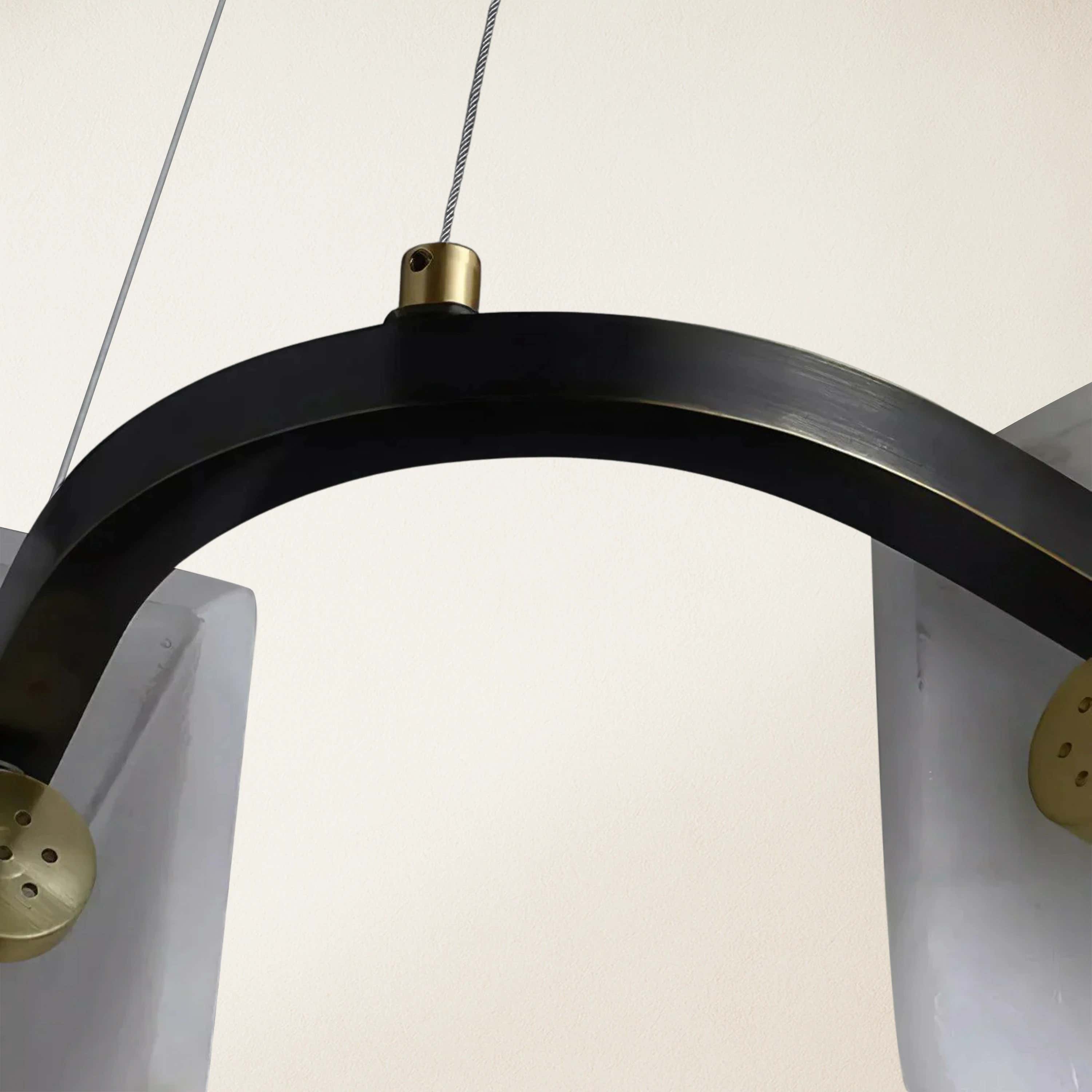 Deli Alabaster Chandelier 60cm D