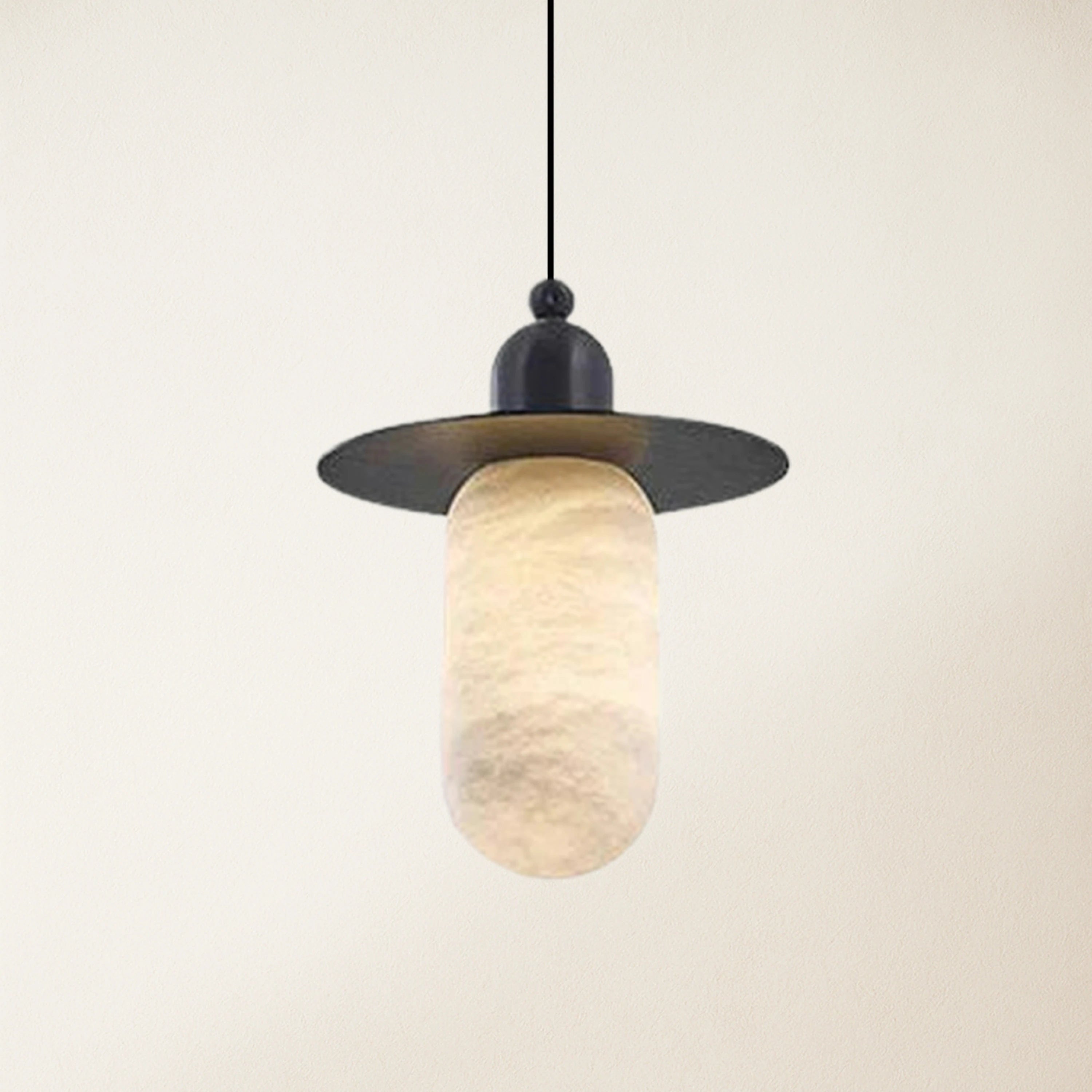 Bloom Alabaster Grace Pendant 19cm H