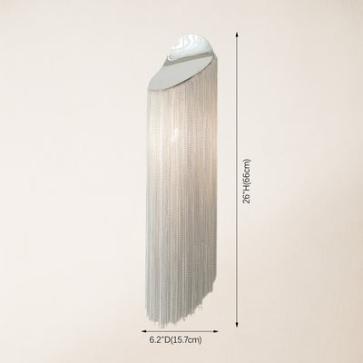 Teresa Cadena Chain Tassel Wall Sconce 66 cm W