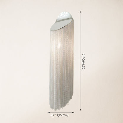Teresa Cadena Chain Tassel Wall Sconce 66 cm W