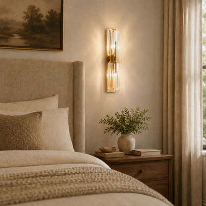Kaelith Crystal Linear Wall Sconce