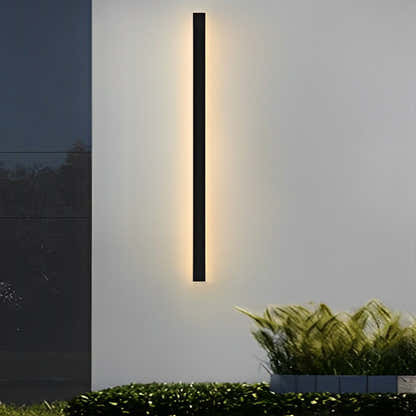 Ethereon Linear LED Solar Outdoor Wall Light