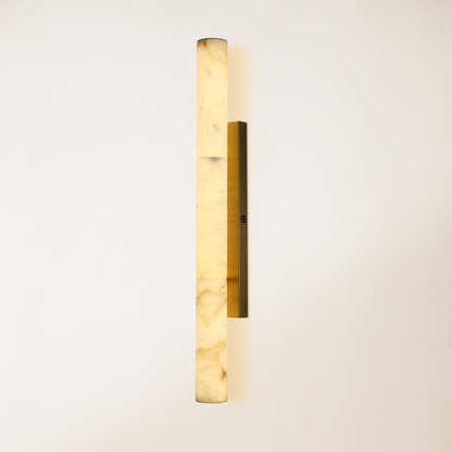 Sylvia Palladian Alabaster Wall Sconce 91cm H